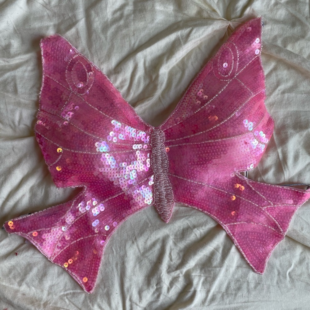 daisy street sequin butterfly top.